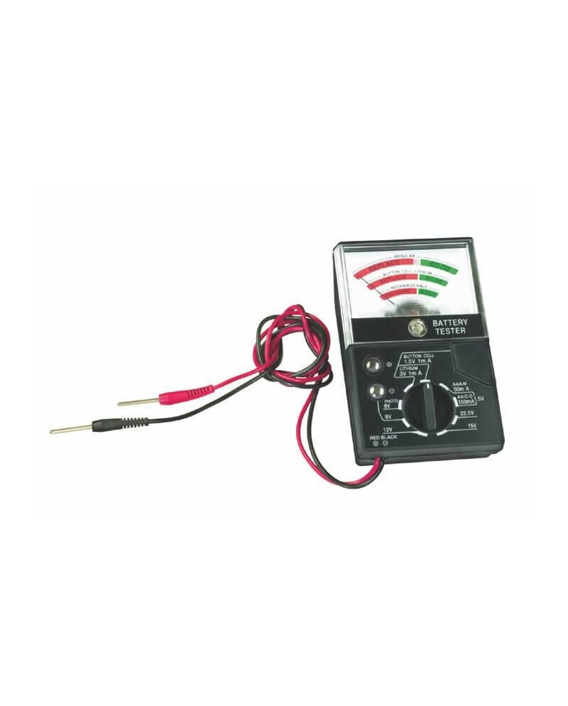 HOROTEC 19000 - Testeur de piles universel 1.5-22.5V