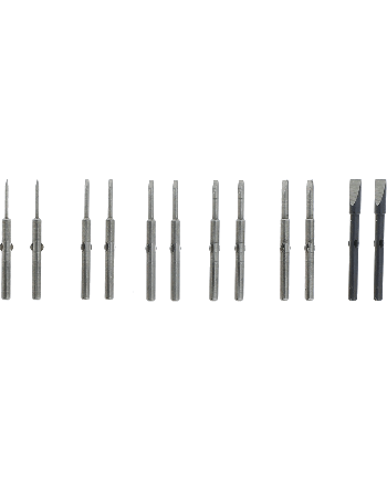 HOROTEC 10.502-XX / 10.502-A – Assortiment de mèches Ø0,80 à 2,50 mm