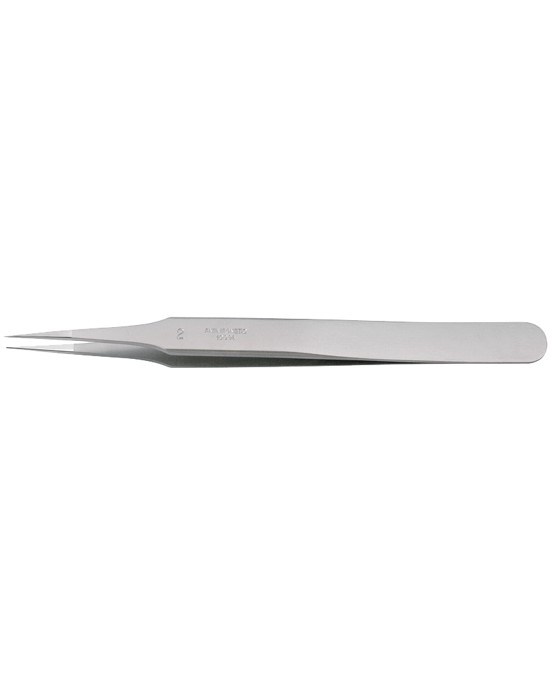 HOROTEC 12.312-2 – Brucelles fortes becs fins plats antimagnétiques