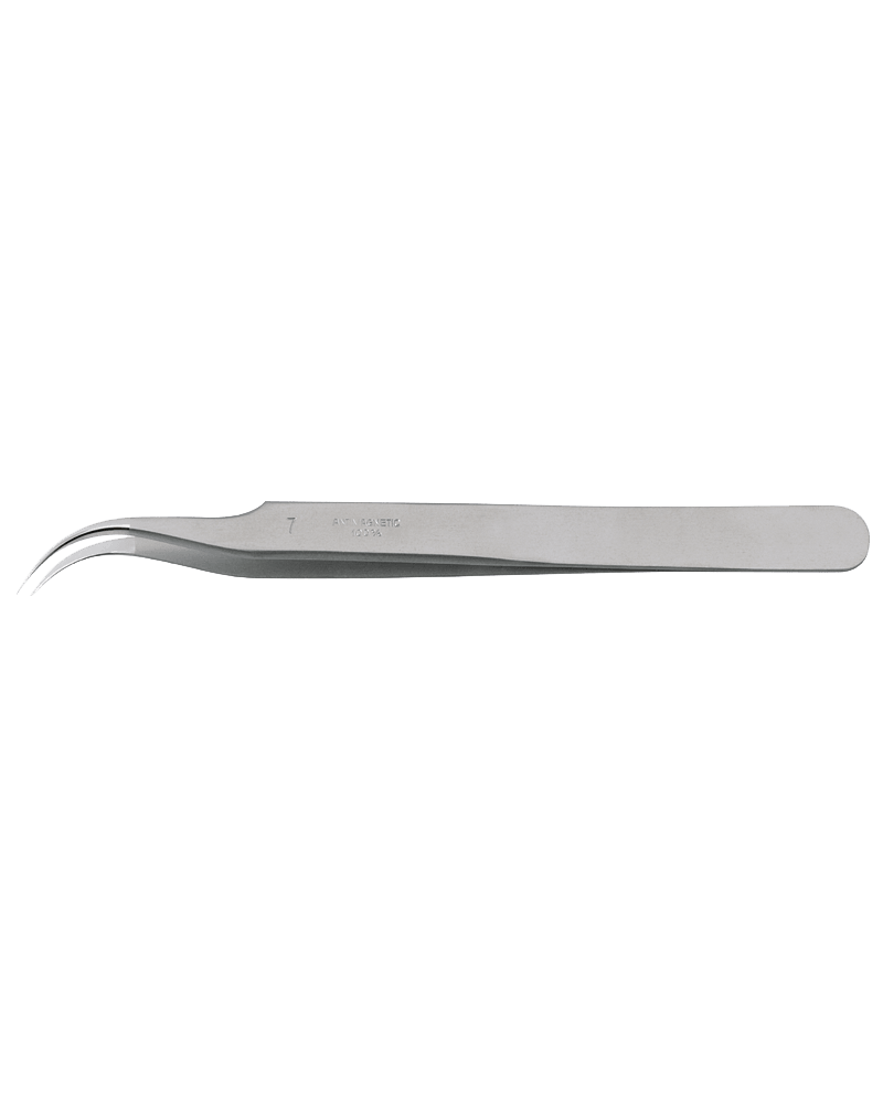 HOROTEC 12.312-7 – Brucelles courbées extra fines antimagnétiques 904L