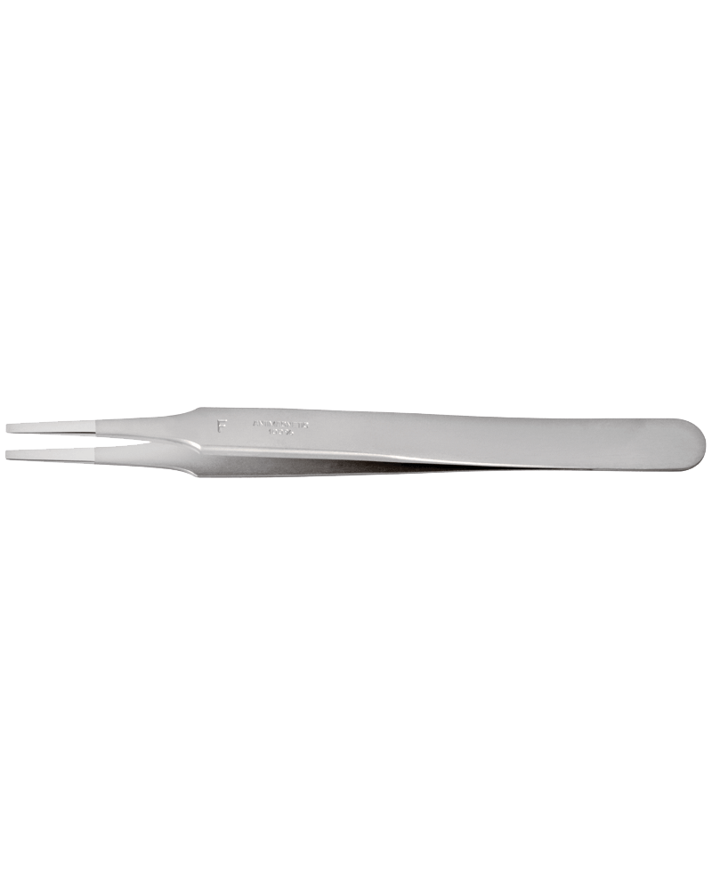 HOROTEC 12.312-F – Brucelles pointes plates antimagnétiques 904L
