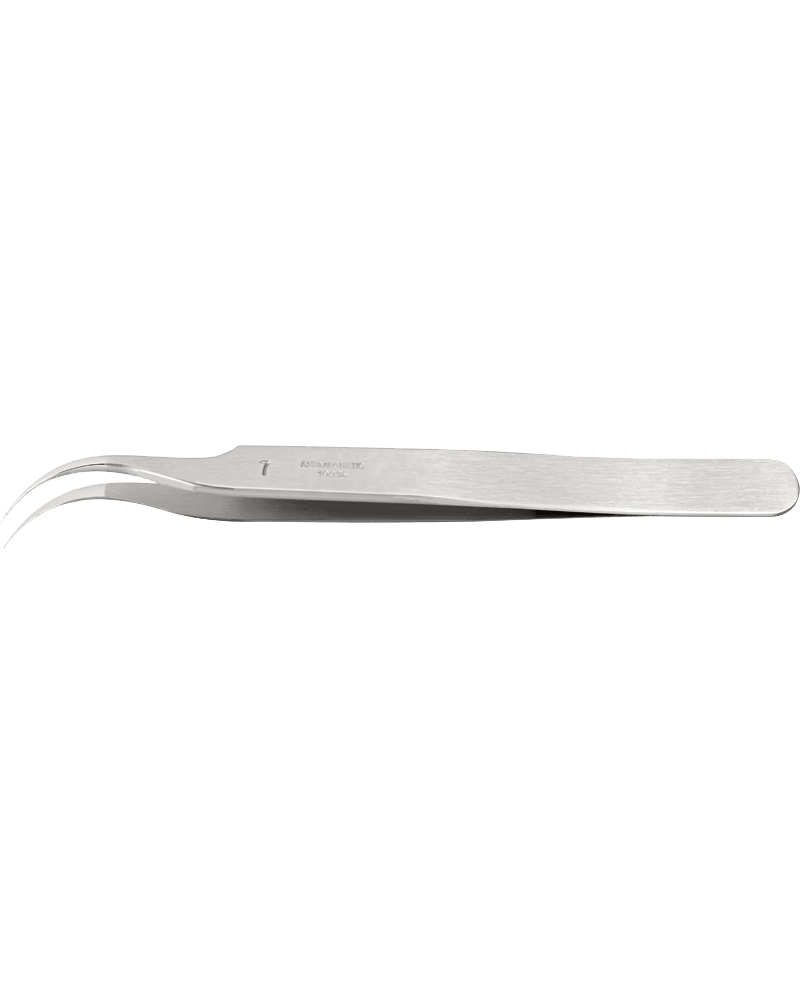 HOROTEC 12.302-7-1 – Brucelles courbées extra fines antimagnétiques 904L