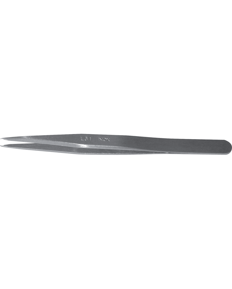 HOROTEC 12.301-LG1 – Brucelles pointes arrondies tubes et goupilles