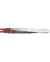HOROTEC 12.726 – Brucelles larges embouts vulcanisés rouges