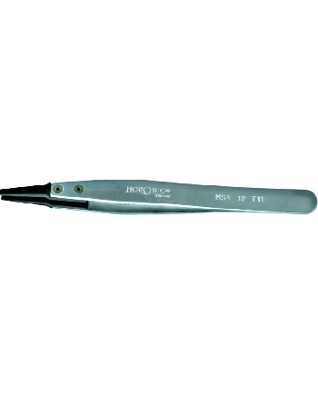 HOROTEC 12.711 – Brucelles fibre de carbone pointes larges carrées