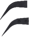 HOROTEC 12.715 – Brucelles aluminium embouts carbone pointes courbées fines