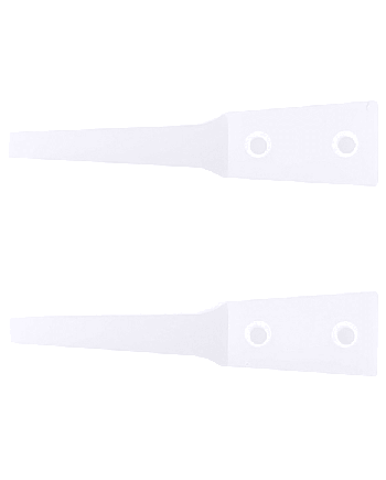 HOROTEC 12.721 – Brucelles aluminium embouts Delrin® pointes larges carrées