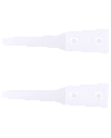 HOROTEC 12.721 – Brucelles aluminium embouts Delrin® pointes larges carrées