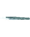 HOROTEC 12.723 – Brucelles aluminium embouts Delrin® pointes fines