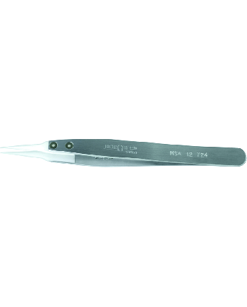 HOROTEC 12.724 – Brucelles aluminium embouts Delrin® pointes très fines