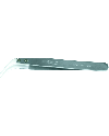 HOROTEC 12.725 – Brucelles aluminium embouts Delrin® pointes courbées fines
