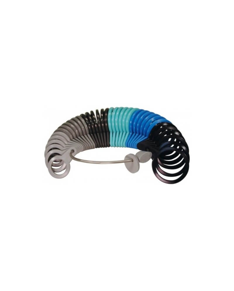 BERGEON – Baguier plastique coloré mesure taille bague