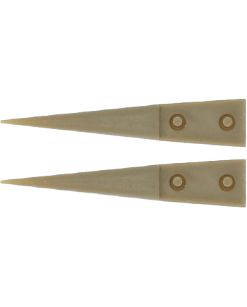 HOROTEC 12.763 – Brucelles aluminium embouts PEEK pointes fines 123 mm