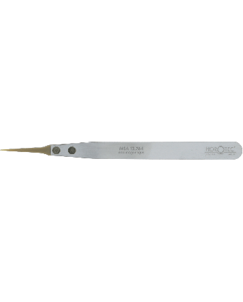 HOROTEC 12.764 – Brucelles aluminium embouts PEEK pointes très fines