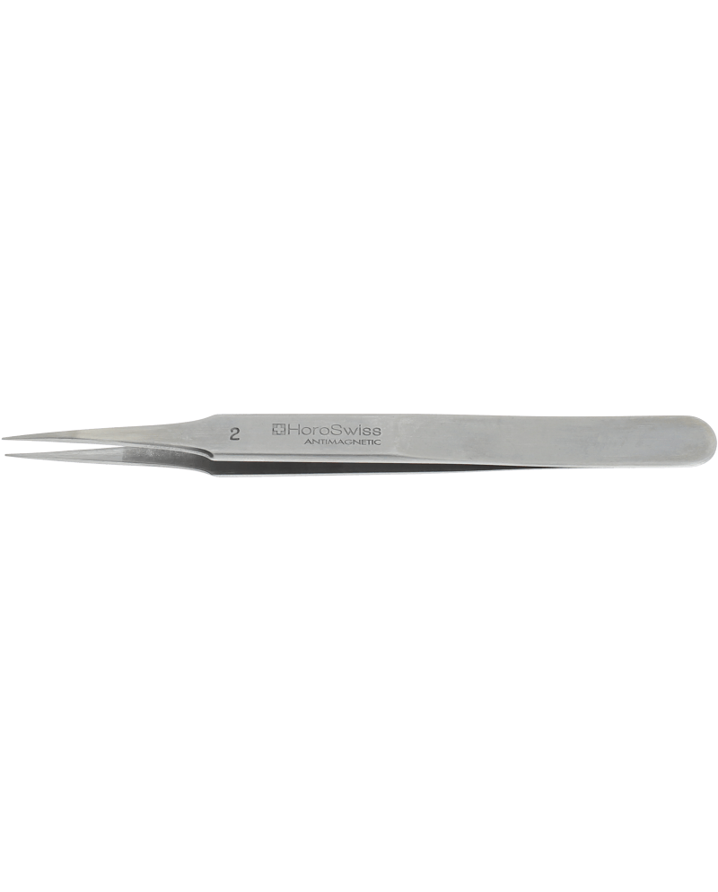 HOROTEC 12812-2 – Brucelles fortes pointes fines plates 316L