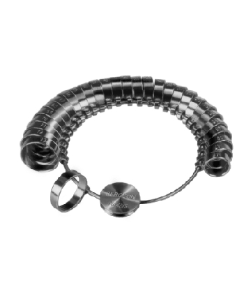 BERGEON – Baguier alliances larges mesure précision bague