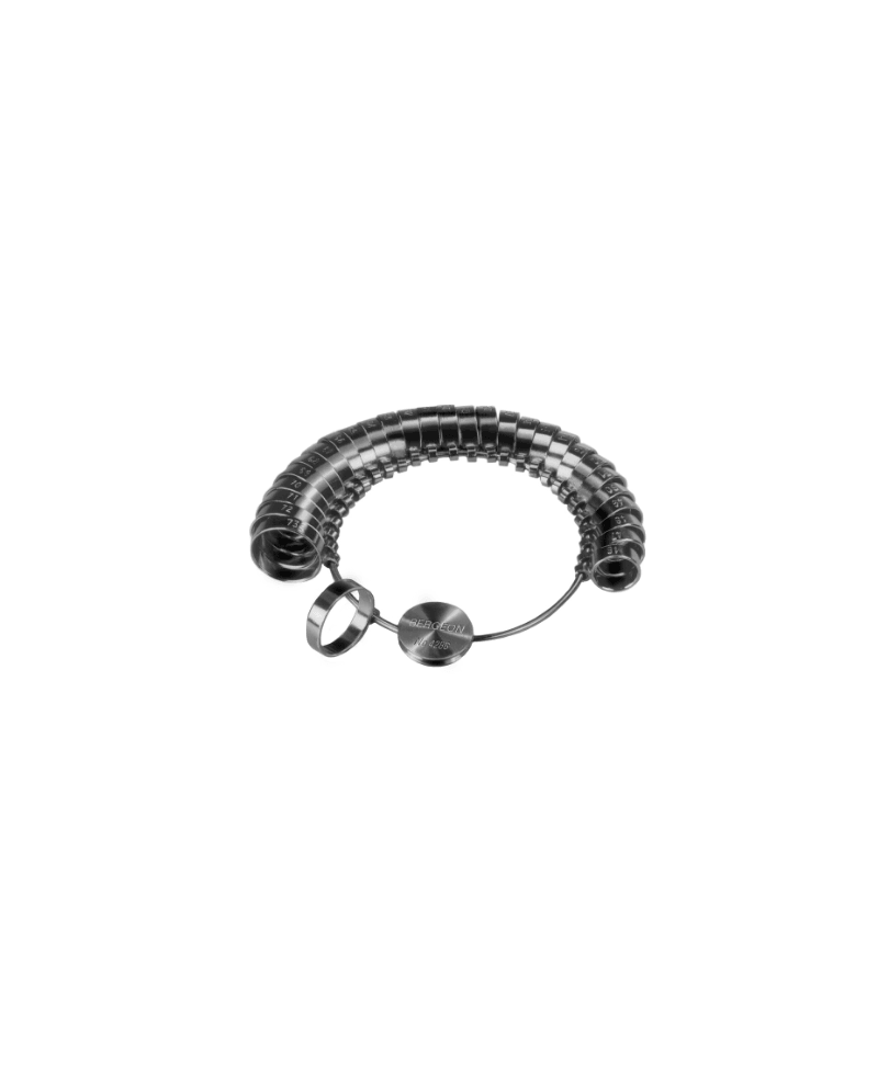 BERGEON – Baguier alliances larges mesure précision bague