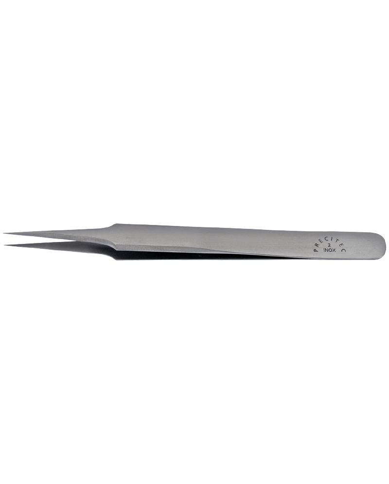 HOROTEC 12.90X-2 – Brucelles fortes pointes fines plates antimagnétiques