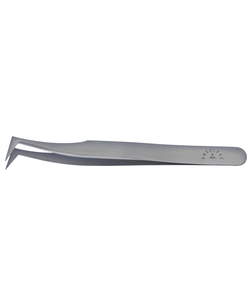 HOROTEC 12.90X-6 – Brucelles forme crochet pointes fines