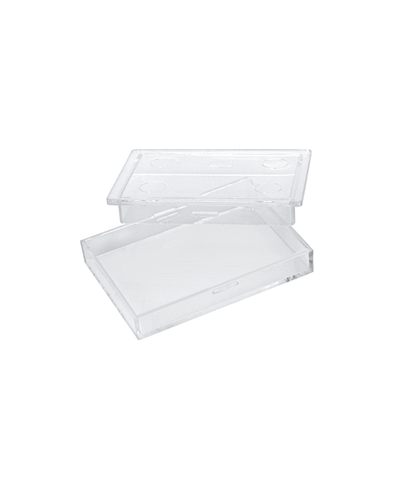 HOROTEC 17.522 – Boîte plastique rectangulaire transparente 36 x 26 mm