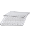 HOROTEC 17.520 – Boîte plastique 18 cases transparente