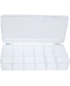 HOROTEC 17.579 – Boîte plastique 18 cases transparente