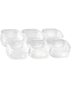 HOROTEC 17.66X – Boîtes plastiques à membrane en grappe 6 ou 12 pcs