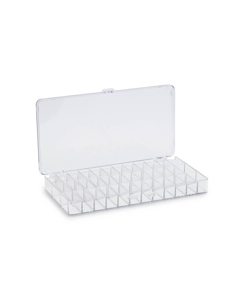 BECO 209463 – Boîte transparente 36 compartiments rangement