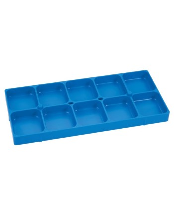 HOROTEC 17.530-X – Fond de boîte empilable 10 cases multicolores