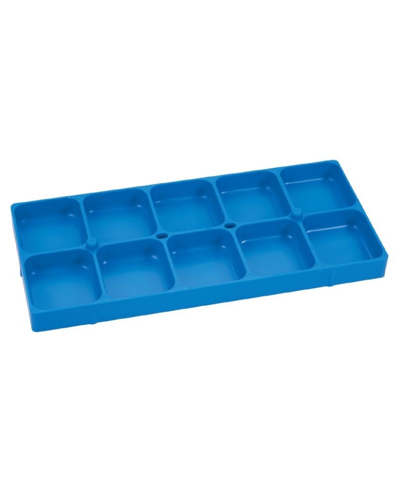 HOROTEC 17.530-X – Fond de boîte empilable 10 cases multicolores