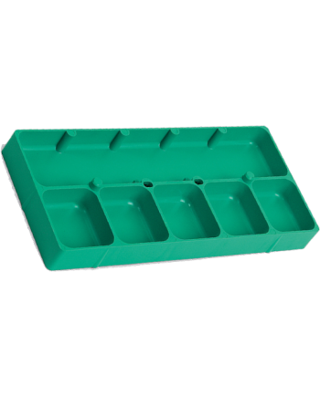 HOROTEC 17.527-XX – Fond de boîte empilable 6 cases multicolores