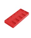 HOROTEC 17.527-XX – Fond de boîte empilable 6 cases multicolores
