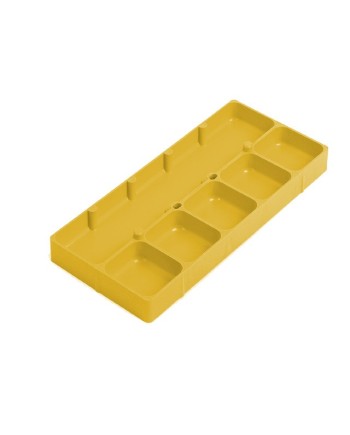 HOROTEC 17.527-XX – Fond de boîte empilable 6 cases multicolores