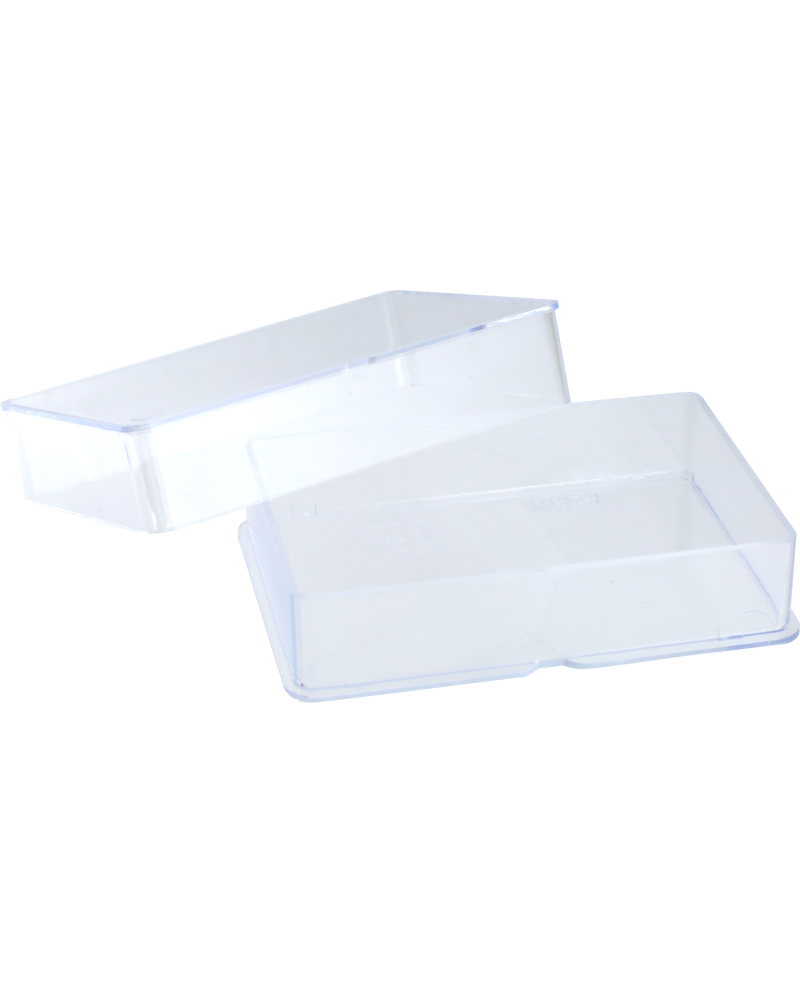 HOROTEC 17.589 – Boîte plastique rectangulaire transparente