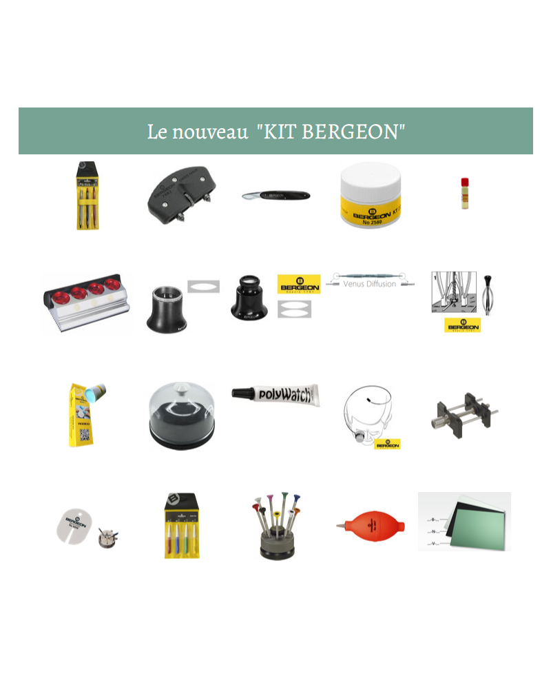 Passion-Horlogerie – Kit d’outils BERGEON