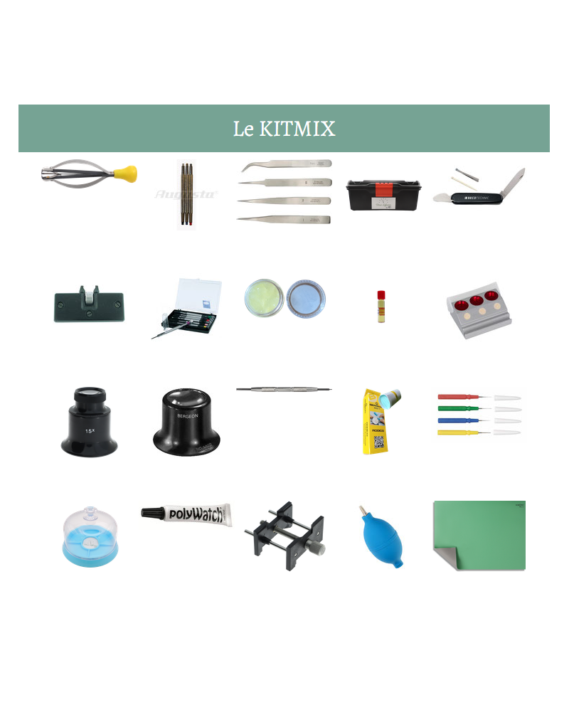 PASSION HORLOGERIE – Kit d’outils KitMix