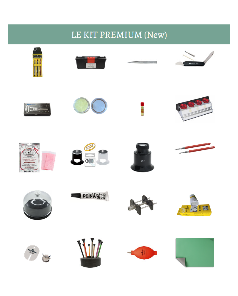 PASSION HORLOGERIE – Kit d’outils Kit Premium