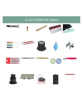 PASSION HORLOGERIE – Kit d’outils Horotec