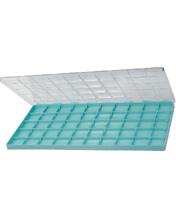 HOROTEC 17519 - Boîte 50 cases très grand modèle