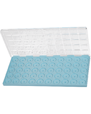 HOROTEC 17545 - Boîte pour balanciers 50 cases