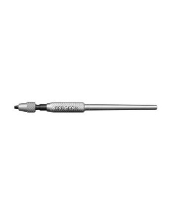 BERGEON 30021-1 à 30025-5 – Mandrins tête ronde avec pinces