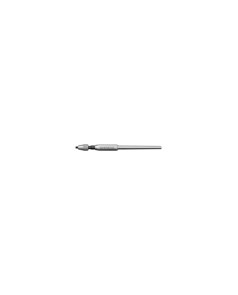 BERGEON 30021-1 à 30025-5 – Mandrins tête ronde avec pinces