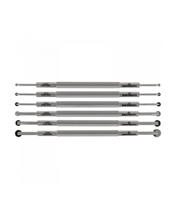 BERGEON 1895-P06 – Assortiment 6 fraises roulettes doubles