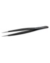 DUMONT Forme 3 - Brucelle antimagnétique ESD noire pointe fine 120 mm