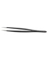 DUMONT Forme 3 - Brucelle antimagnétique ESD noire pointe fine 120 mm
