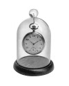 BERGEON 6497 – Dôme cloche plexi avec socle bois