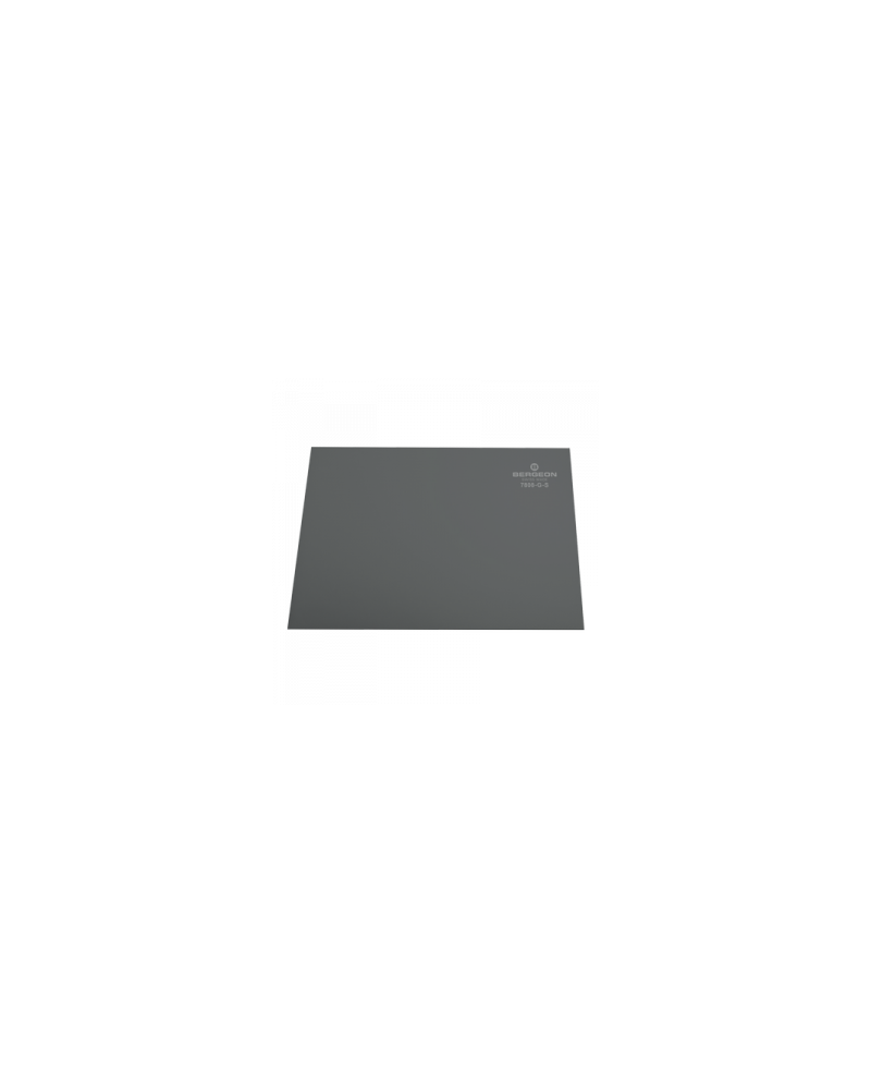 BERGEON 7808-G-S-01 – Mini sous-main antidérapant gris