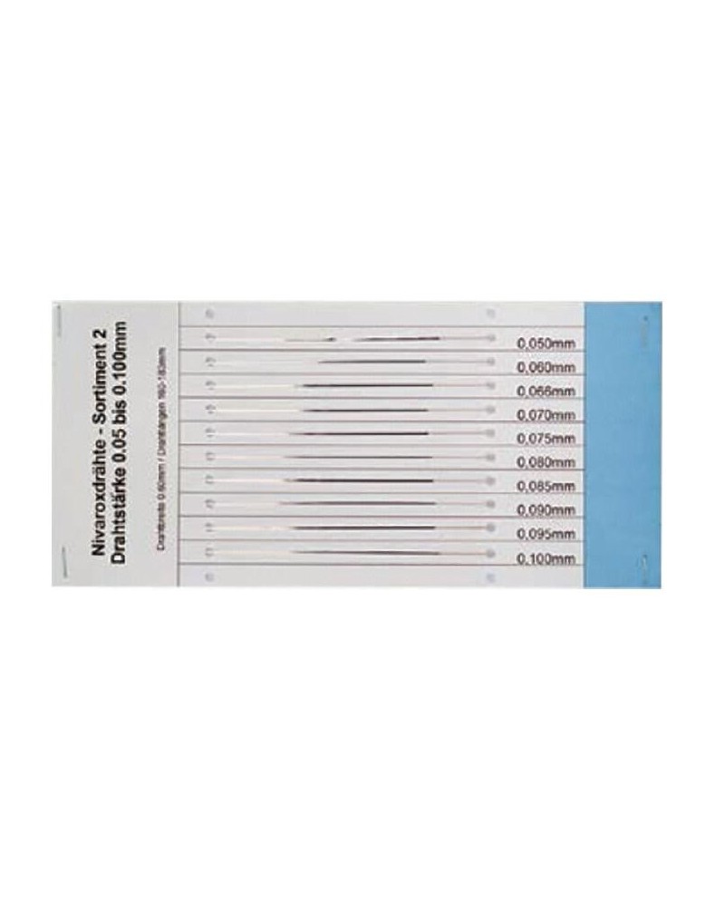 HOROTEC MSA 55.930-55.939 – Assortiment de fils de suspension Nivarox