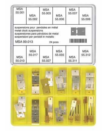 HOROTEC MSA 99.013 – Assortiment de suspensions pour pendules