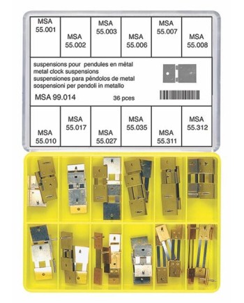 HOROTEC MSA 99.014 – Assortiment de suspensions pour pendules